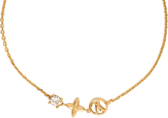 (W) 루이비통 쁘띠 루이 플로럴 골드 메탈 여성 팔찌 골드. M00374 Lookbook (W) 루이비통 쁘띠 루이 플로럴 골드 메탈 여성 팔찌 골드. M00374