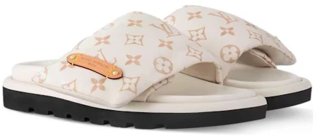 Lookbook LOUIS VUITTON Pillow 舒適百搭 一字拖 女款 粉色