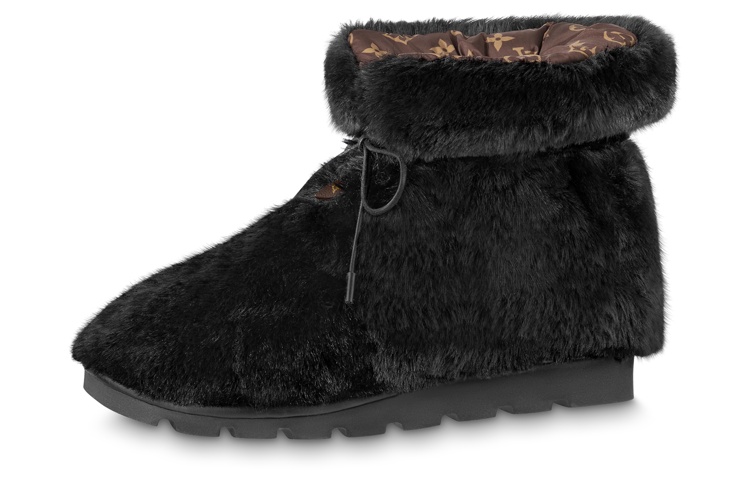 (Women) Louis Vuitton Pillow Boot 'Black' 1AALXT