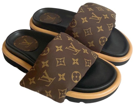 (Women) Louis Vuitton Pillow Boot 'Black Brown' 1A98GT Shop (Women) Louis Vuitton Pillow Boot 'Black Brown' 1A98GT