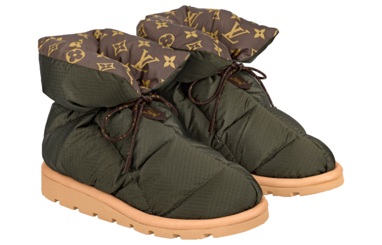 (W) LV Pillow CMFT Ankle Boots 'Olive Green with Brown' 圖 3