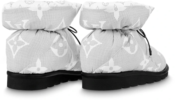 路易威登 Pillow 系带时尚短靴 女款 灰色 Shop 路易威登 Pillow 系带时尚短靴 女款 灰色