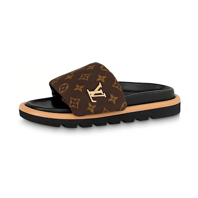 (W) LV Pillow Boot 'Mono Brown'