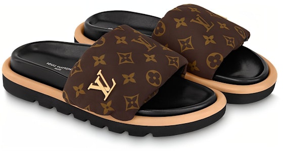 (W) Louis Vuitton Bantal Sepatu 'Mono Coklat' 1ABGIT Lookbook (W) Louis Vuitton Bantal Sepatu 'Mono Coklat' 1ABGIT