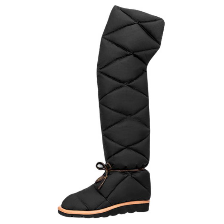 (Women) Louis Vuitton Pillow Boot 'Monogram Comfort High-Top Black' 1A93ON