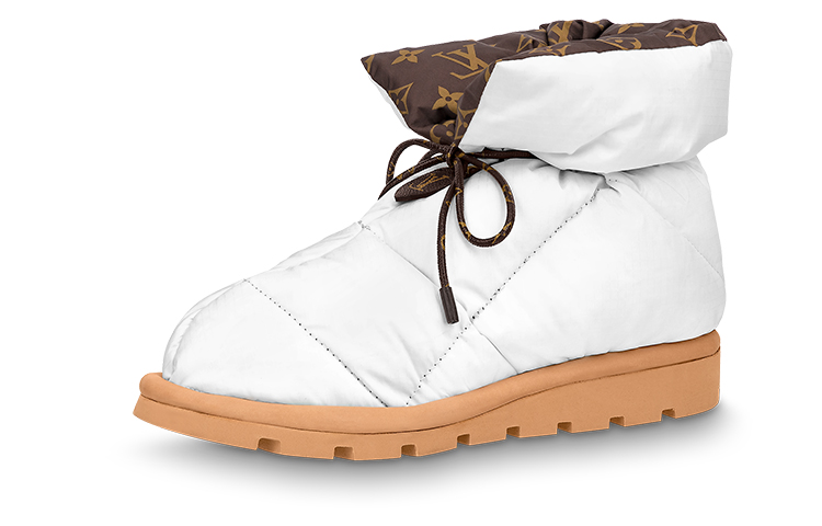 (Women) Louis Vuitton Pillow Boot 'White' 1A8T3W