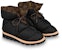 (W) Louis Vuitton But Ankle Bantal Selesa 'Hitam dengan Coklat' 1A8T3B