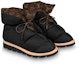 Lookbook (W) Louis Vuitton But Ankle Bantal Selesa 'Hitam dengan Coklat' 1A8T3B
