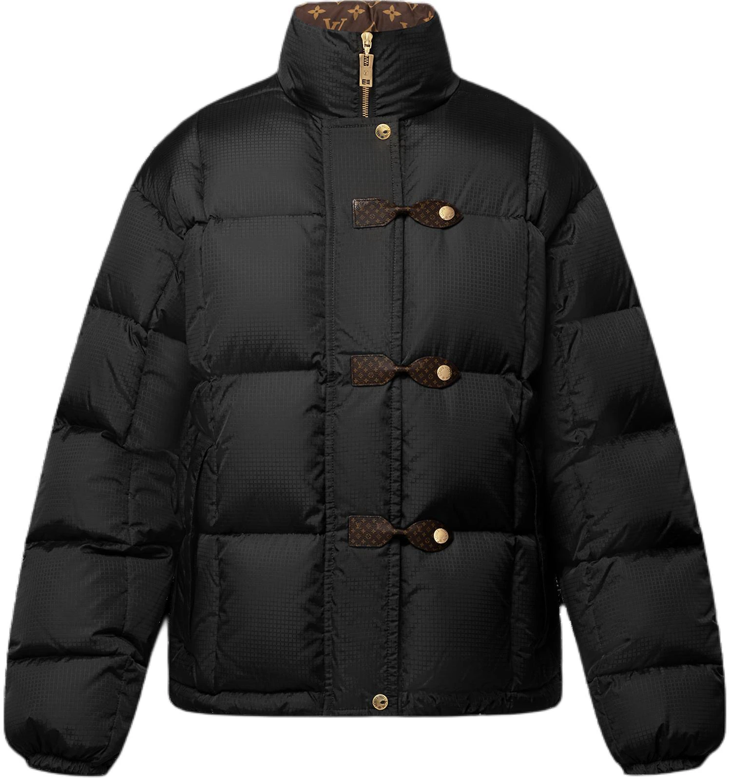 women-louis-vuitton-pillow-puffer-jacket-black-single-breasted-loose-fit-1-ahemp