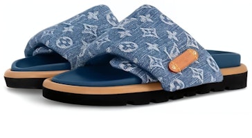 (W) Louis Vuitton Pantuflas Pillow 'Azul' 1ACJVF Shop (W) Louis Vuitton Pantuflas Pillow 'Azul' 1ACJVF
