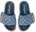 Purchase (W) Louis Vuitton Selipar Bantal 'Biru' 1ACJVF