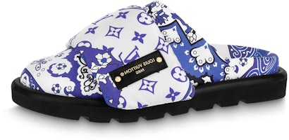 (Women) Louis Vuitton Pillow Slide 'Blue White' 1AAM50 (Women) Louis Vuitton Pillow Slide 'Blue White' 1AAM50