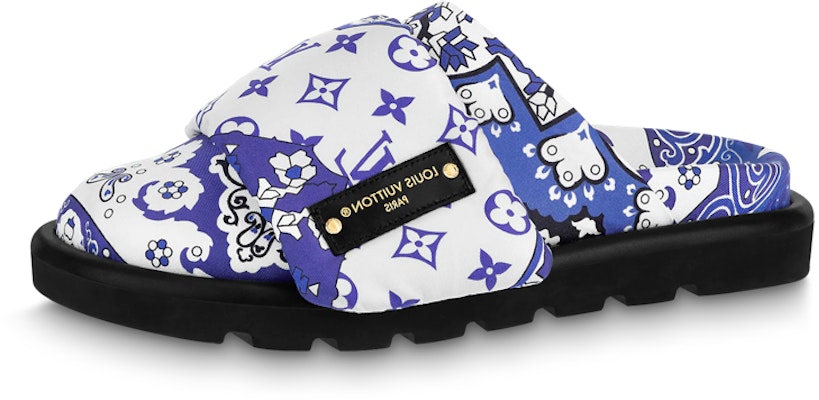 (Women) Louis Vuitton Pillow Slide 'Blue White' 1AAM50 Buy (Women) Louis Vuitton Pillow Slide 'Blue White' 1AAM50