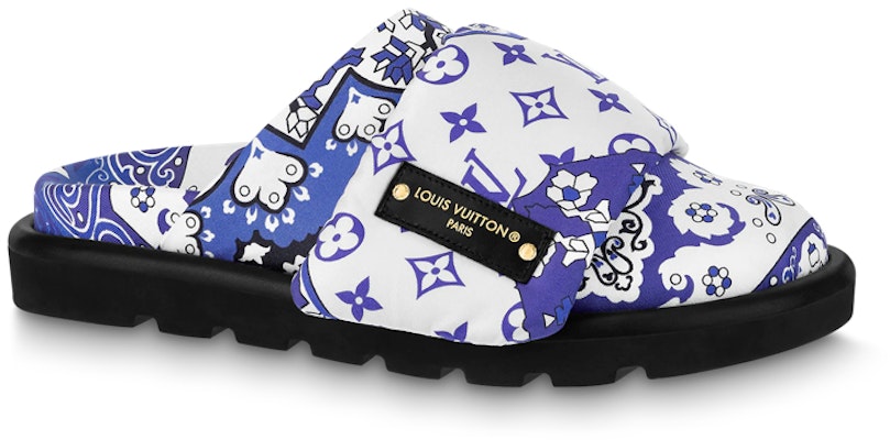 (Women) Louis Vuitton Pillow Slide 'Blue White' 1AAM50 Order (Women) Louis Vuitton Pillow Slide 'Blue White' 1AAM50