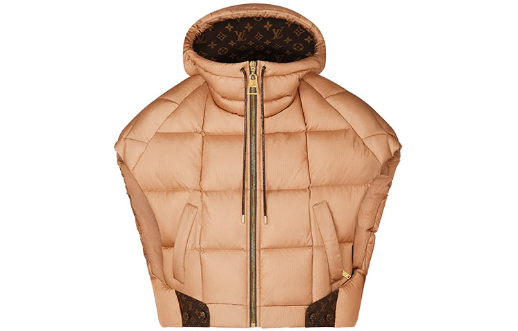 Order (W) LOUIS VUITTON 枕頭款無袖羽絨背心 米色 1A91KO