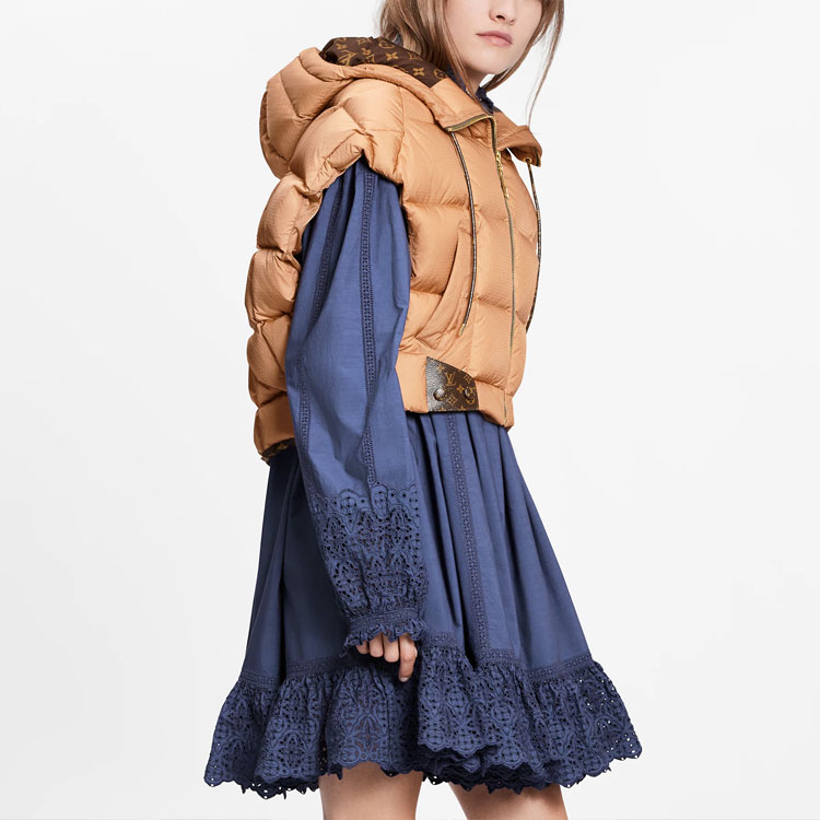 Purchase (W) LOUIS VUITTON 枕頭款無袖羽絨背心 米色 1A91KO