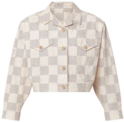 (W) LOUIS VUITTON Jaket Denim Kotak-Kotak Pink Fashion. 1A9LD0 Order (W) LOUIS VUITTON Jaket Denim Kotak-Kotak Pink Fashion. 1A9LD0