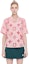 Details for (Women) LOUIS VUITTON Pink Logo Print Cuban Collar Short Sleeve Shirt Women. 1A8RLM