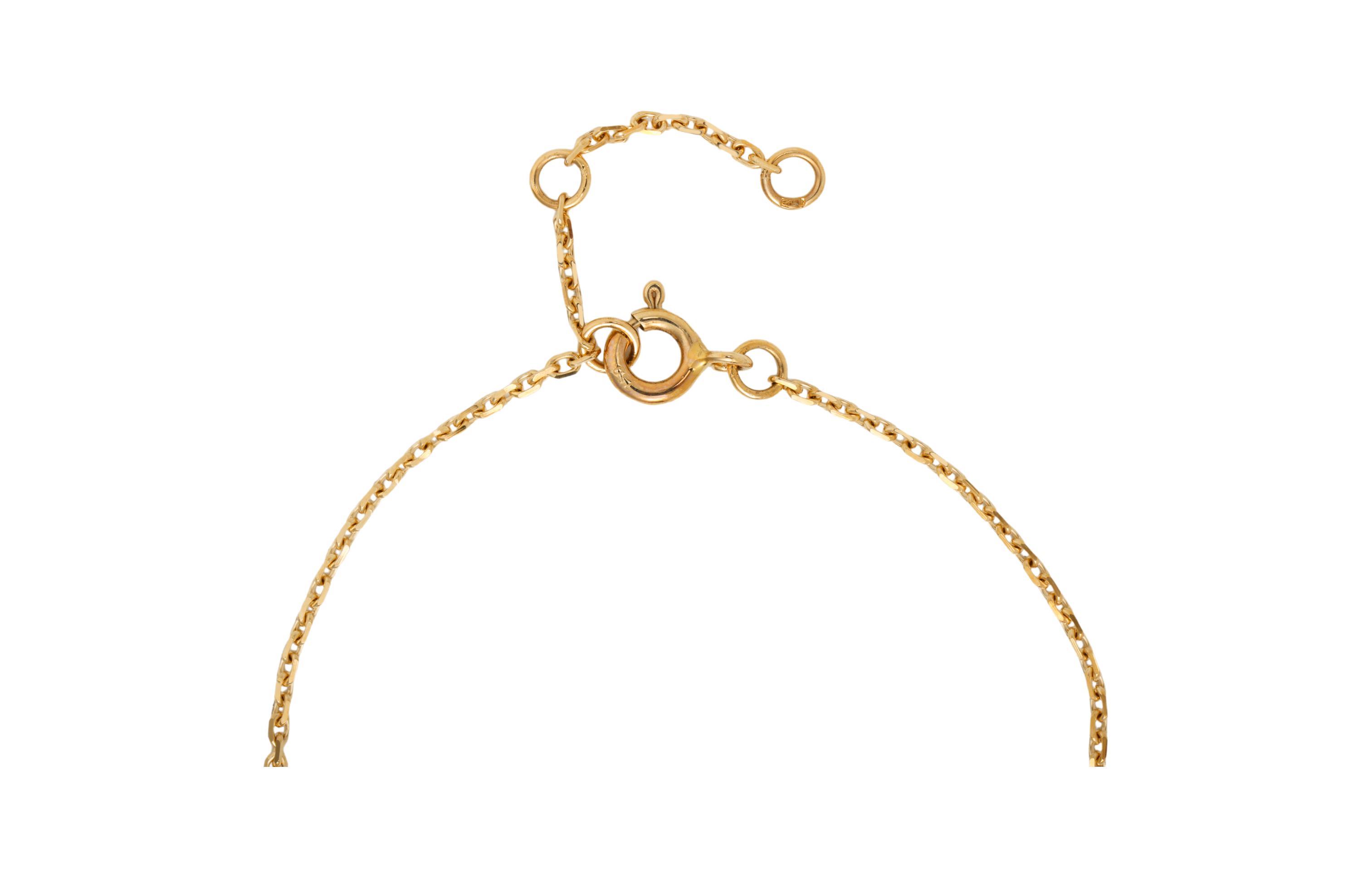 Lookbook (W) 루이비통 핑크 자개 & 다이아몬드 18K 로즈 골드 팔찌 Q95538