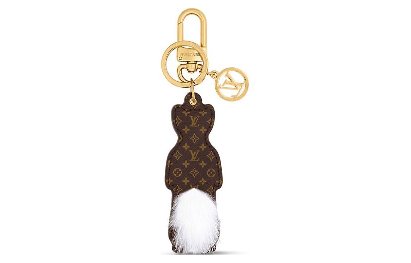 Lookbook (Women) LOUIS VUITTON Pink Weasel Keychain for Women. M01563