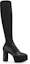 Order (Women) Louis Vuitton Podium High Boot 'Goat Suede Black' 1A7U7B