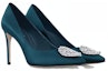 Lookbook (W) Louis Vuitton Stiletto Hujung Tirus Sarung 'Biru' 1AC7ER