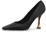Buy (W) Louis Vuitton Puntige Stiletto Hoge Hakken ''Zwart Lamsleer'' 1ABS97