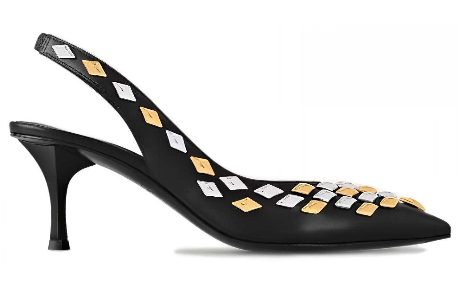 Order (Women) Louis Vuitton Pointed Toe Slip-On Stiletto 6.5cm 'Black Leather' 1ACJC7