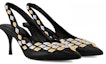 Lookbook (W) Louis Vuitton Kasut Tumit Tinggi Slip-On 6.5cm 'Kulit Hitam' 1ACJC7