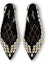 Shop (W) Louis Vuitton Kasut Tumit Tinggi Slip-On 6.5cm 'Kulit Hitam' 1ACJC7