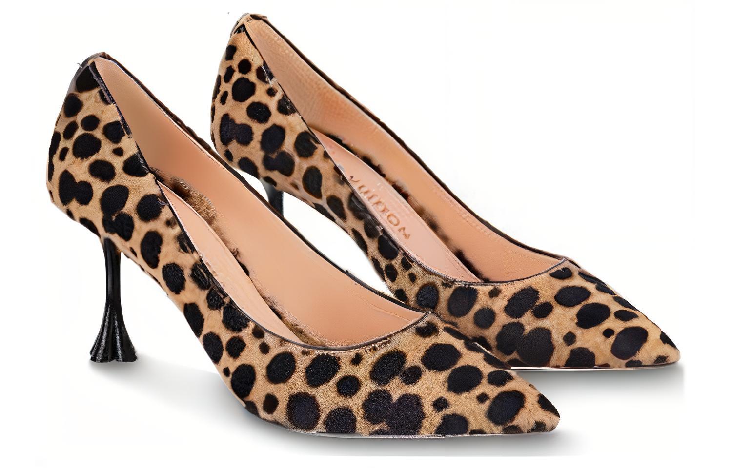 Lookbook (W) Louis Vuitton Tacón de Aguja Punta Fina 'Cuero Marrón' 1ACAVS