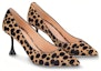 Lookbook (W) Stiletto Hujung Runcing Louis Vuitton 'Kulit Coklat' 1ACAVS