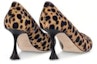 Shop (W) Stiletto Hujung Runcing Louis Vuitton 'Kulit Coklat' 1ACAVS