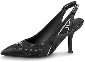 (Women) Louis Vuitton Pointed Toe Stiletto High Heel 9cm 'Black' 1ABH9L (Women) Louis Vuitton Pointed Toe Stiletto High Heel 9cm 'Black' 1ABH9L