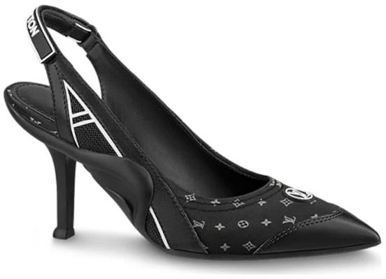 (W) Louis Vuitton Tacón de Aguja Punta Fina 9cm 'Negro' 1ABH9L Order (W) Louis Vuitton Tacón de Aguja Punta Fina 9cm 'Negro' 1ABH9L