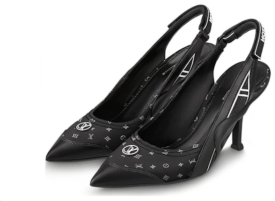 (W) Louis Vuitton Tacón de Aguja Punta Fina 9cm 'Negro' 1ABH9L Shop (W) Louis Vuitton Tacón de Aguja Punta Fina 9cm 'Negro' 1ABH9L
