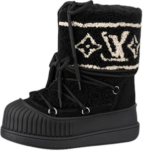 (W) ルイ・ヴィトン ポーラーフラットブーツ「ブラック」1A9H0C(女性用) 1A9H0C Buy (W) ルイ・ヴィトン ポーラーフラットブーツ「ブラック」1A9H0C(女性用) 1A9H0C