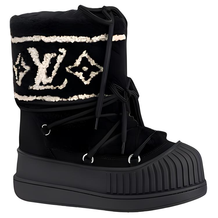 Order (Women) Louis Vuitton Polar Flat Boot 'Black' 1A9H0C