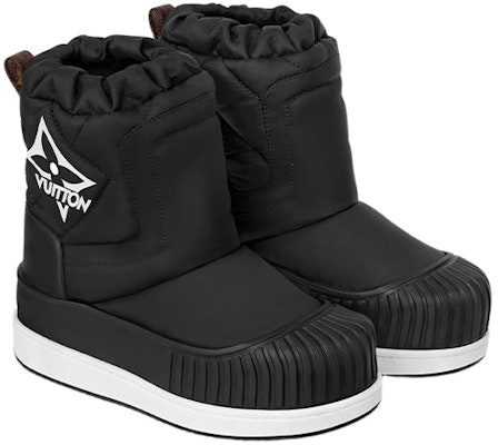 (Women) Louis Vuitton POLAR Leather Boots 'Black' 1A9R19 Shop (Women) Louis Vuitton POLAR Leather Boots 'Black' 1A9R19