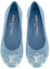 Shop (W) Louis Vuitton Chaussures Ballet Pool Pillow ''Bleu avec Monogramme Pointe'' 1AB1LD