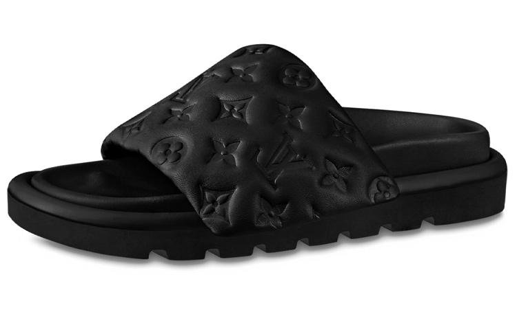 Buy (W) ルイ・ヴィトン プールピロー 黒 (Rui Vuiton Pūrupirō Kuro) 1AABKH