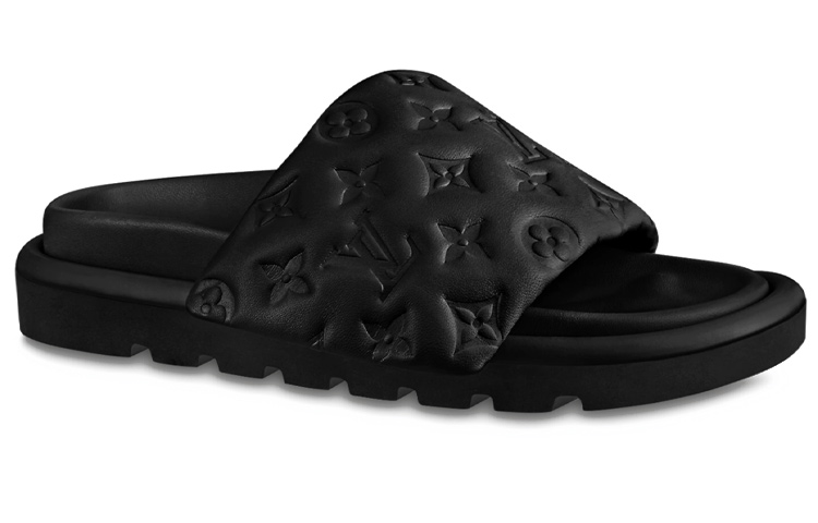 Lookbook (W) ルイ・ヴィトン プールピロー 黒 (Rui Vuiton Pūrupirō Kuro) 1AABKH