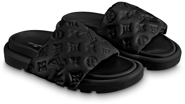 (Women) Louis Vuitton Pool Pillow Comfort 'Black' 1AABKH Lookbook (Women) Louis Vuitton Pool Pillow Comfort 'Black' 1AABKH