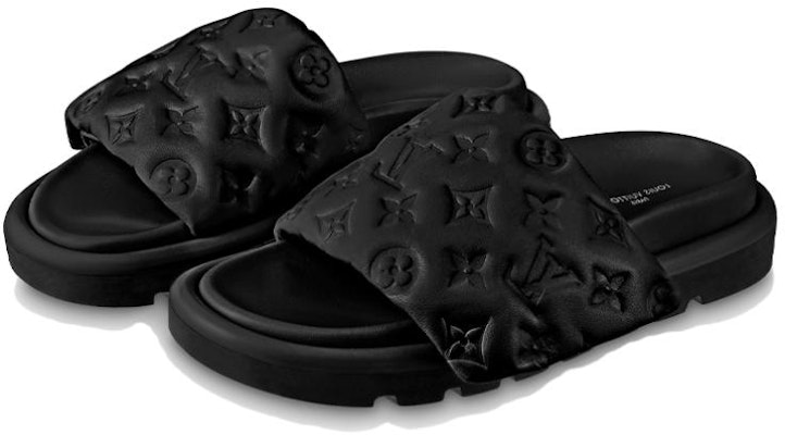 (Women) Louis Vuitton Pool Pillow Comfort 'Black' 1AABKH Shop (Women) Louis Vuitton Pool Pillow Comfort 'Black' 1AABKH
