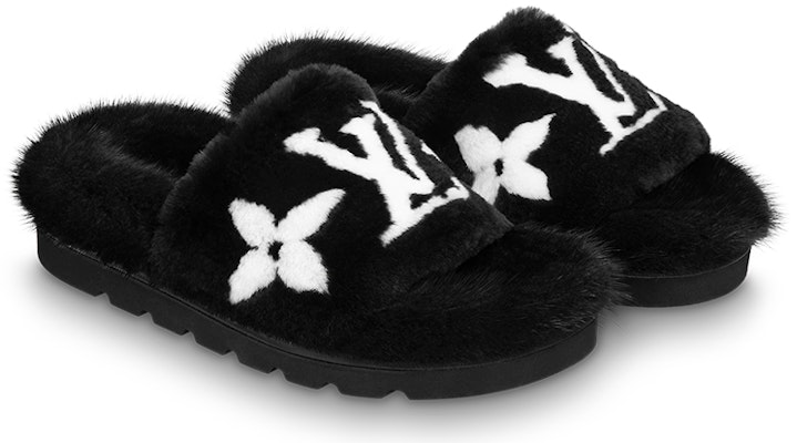 (Women) Louis Vuitton Pool Pillow Comfort 'Black and White' 1A9BZI Lookbook (Women) Louis Vuitton Pool Pillow Comfort 'Black and White' 1A9BZI