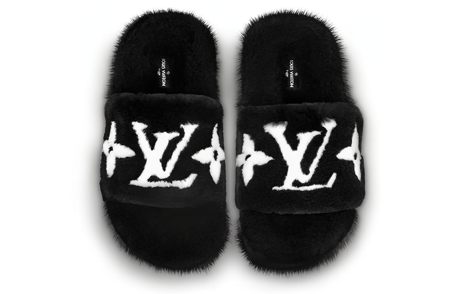 Shop (W) Louis Vuitton Pool Pillow Comfort 'Hitam dan Putih' 1A9BZI