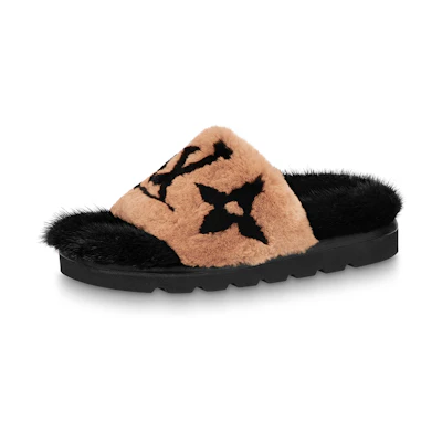 (W) LV Pool Pillow CMFT 'Black Brown'