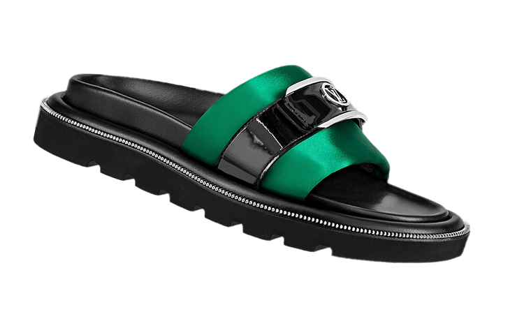 Order (W) Louis Vuitton Pool Pillow Comfort 'Hitam Hijau' 1AA0SX