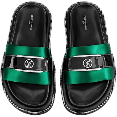 (Women) Louis Vuitton Pool Pillow Comfort 'Black Green' 1AA0SX Purchase (Women) Louis Vuitton Pool Pillow Comfort 'Black Green' 1AA0SX