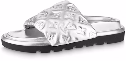 (Women) Louis Vuitton Pool Pillow Comfort 'Silver' 1AACEI (Women) Louis Vuitton Pool Pillow Comfort 'Silver' 1AACEI